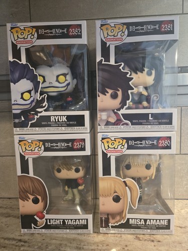 Death note funko pop set - death,