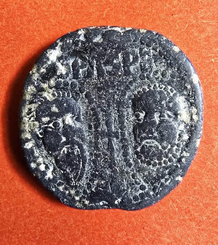 Papal lead seal - seal, (bulla)
