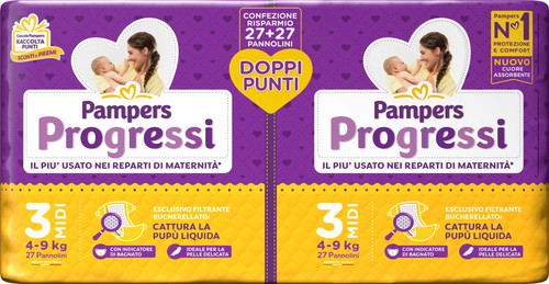 Pampers progressi midi pacco - midi,,
