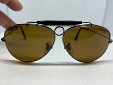 Occhiali da sole vintage RAY BAN AVIATOR 58-09 GRIGIO B&L USA BAUSCH & LOMB