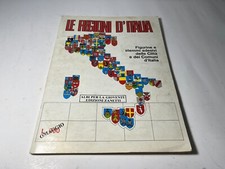 ALBUM FIGURINE LE REGIONI D'ITALIA ZANETTI COMPLETO A META' ANNI 80 NO PANINI