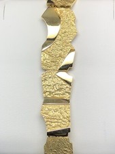 bracciale oro giallo 18 kt RUTIGLIANO fidanzamento, Anniversario usato vintage