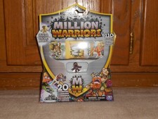 NEW, MILLION WARRIORS 20 Pack