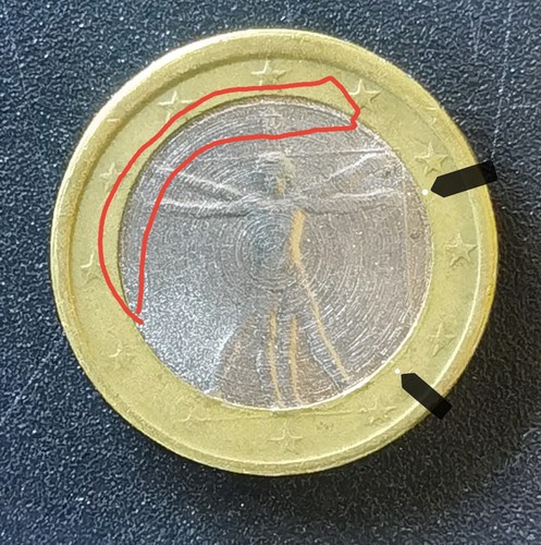 Errore conio rarissima - errore, di