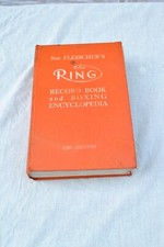 Nat Fleischer’s The Ring Record Book & Boxing Encyclopedia 1955 HC 14th Edition