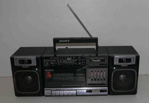 Radio cassette boombox - radio,