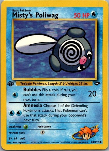 Misty poliwag gym challenge - misty's,