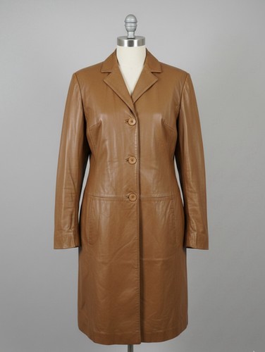 Trench cappotto pelle donna - trench,