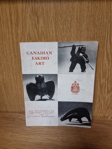 1960 canadian eskimo art - 1960, book