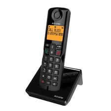 Alcatel S280 EWE Telefono DECT Identificatore di chiamata Nero