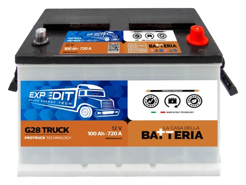 Batteria trattore camion 100ah - trattore,