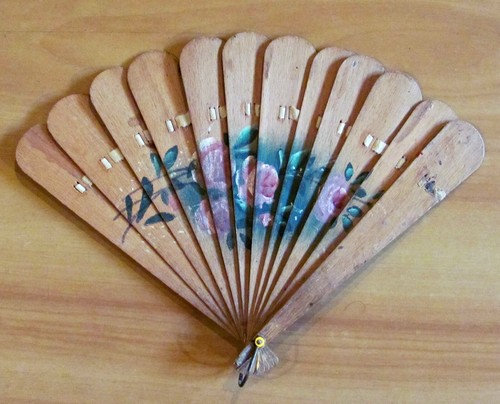 Ventaglio antico legno - antico,