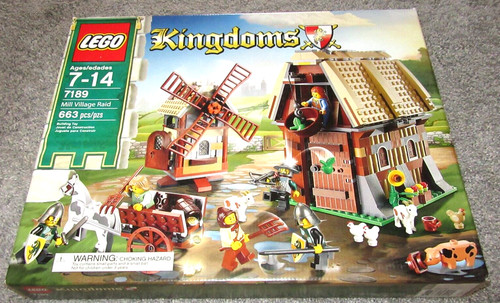 Lego 7189 castello regni - castello,