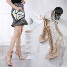 stivali estivi trasparente