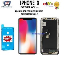 IPHONE X ( 10 ) DISPLAY TOUCH SCREEN CON FRAME PARI  ALL' ORIGINALE QUALITA' +