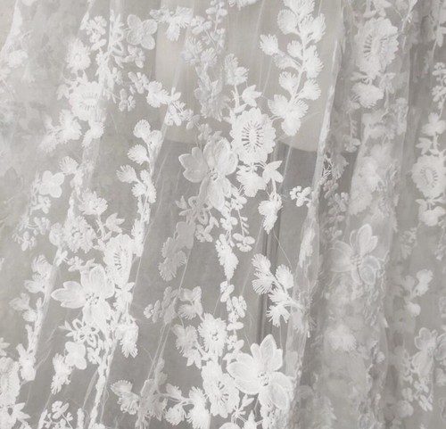 Bianco premium floreale pizzo - premium,