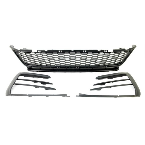 Kit griglia paraurti - , nero