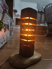 Lampada in legno Massello