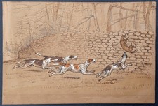 acquerello antico 1830 circa