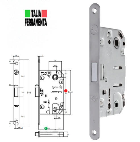 Serratura scrocco magnetica - serratura,