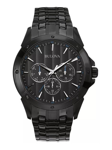 Bulova watch blackened - , steel