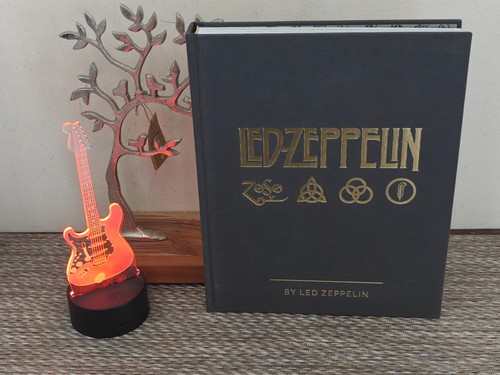 Jimmy page firmato led - firmato,