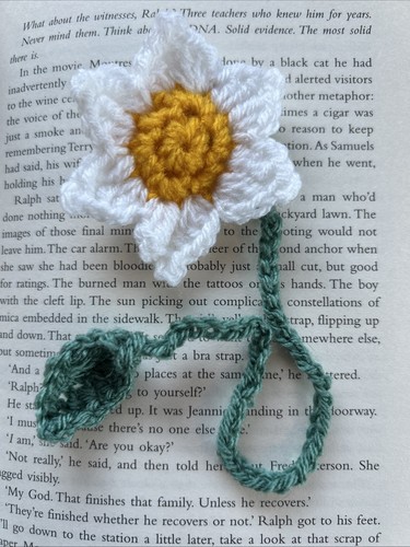 White daisy sunflower - sunflower, handmade