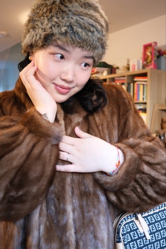 Cappotto vera pelliccia - vera,