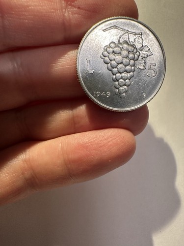 Lire 1949 uva - 1949, italia