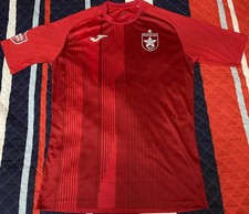 Partizani Tirana matchworn maglia albania football shirt maillot trikot camiseta
