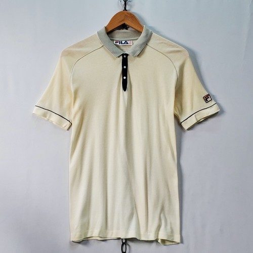 Polo tennis fila beige chiaro - tennis,