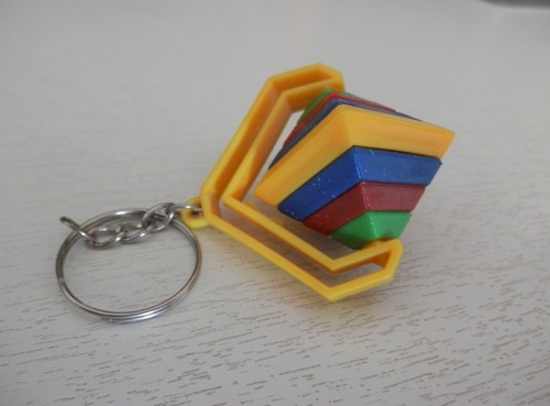 Portachiavi gioco piramide