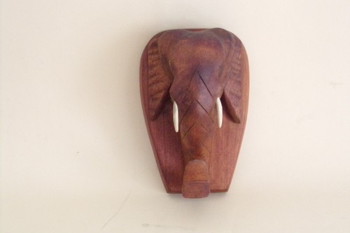 Scultura testa elefante - scultura,