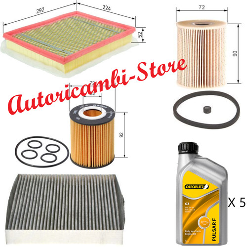 Kit tagliando filtri opel - kit,