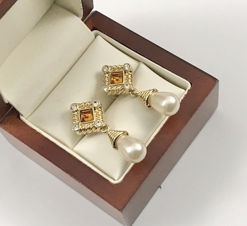 Orecchini vintage swarovski - orecchini,