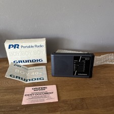 Grundig boy 40a radio retro - radio,