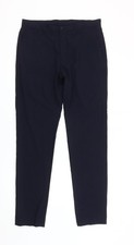 Pantaloni eleganti blu Zara