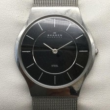 Skagen Mens Watch 34mm Black