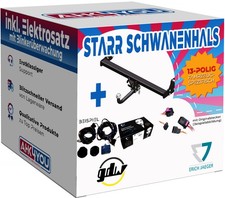 Gancio di traino GDW per