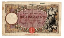 ITALIA - Regno - 500 Lire Capranesi - Mietitrice - Decreto 21.10.1938 - (MP2626)