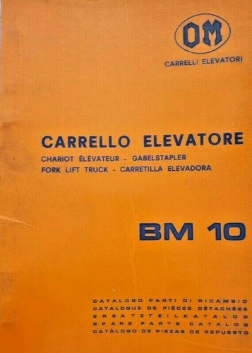 Libretto ricambi carrelli - libretto,