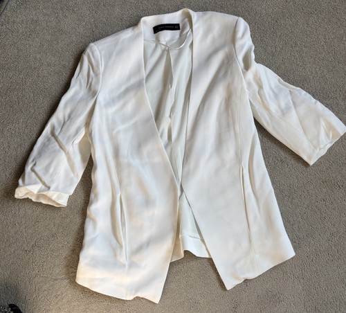 Blazer donna zara bianco media - blazer,