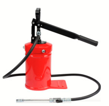 INGRASSATORE A LEVA PRESSIONE BARILE FUSTO DA 4 KG ACCIAIO TUBO 1,5 MT 617to