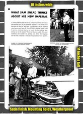 Insegna in metallo - 1957
