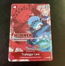 Trafalgar Law P-017 Winner Promo English | One Piece TCG Card Game