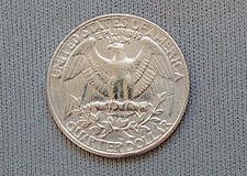 USA 1985 quarter dollar (1/4