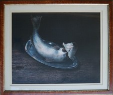 Nino Tirinnanzi litografia Natura Morta  70x50 firmata + cornice numerata 40/99