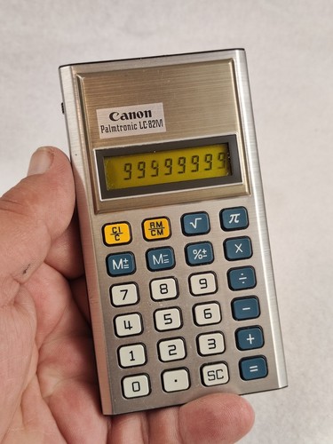 Canon palmtronic 82m - canon, lc-82m