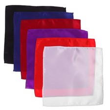  6 Pcs Fazzoletto Bianco