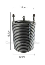 Serpentina per idropulitrici tipo Portotecnica Optima D 1915P ricambio caldaia